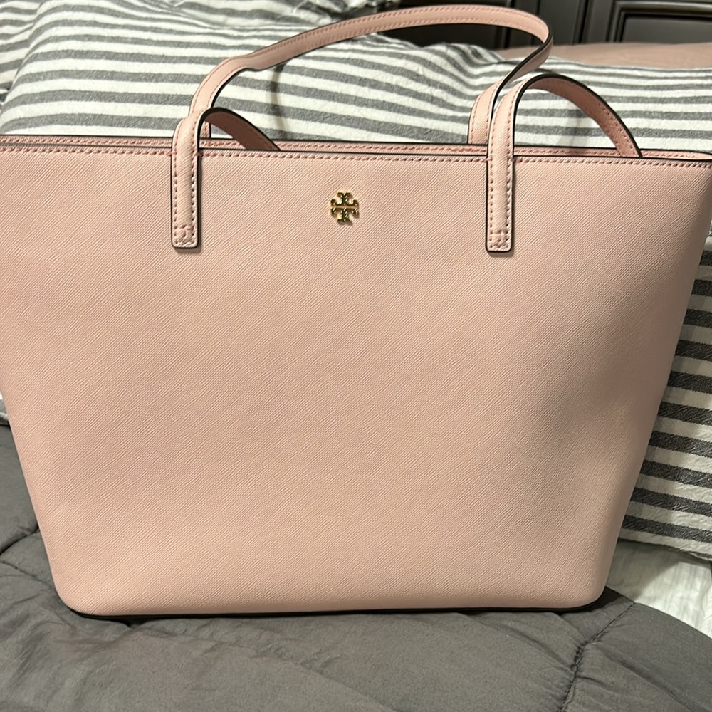 Tory Burch Blush Pink Emerson Crossbody Tote NWOT
